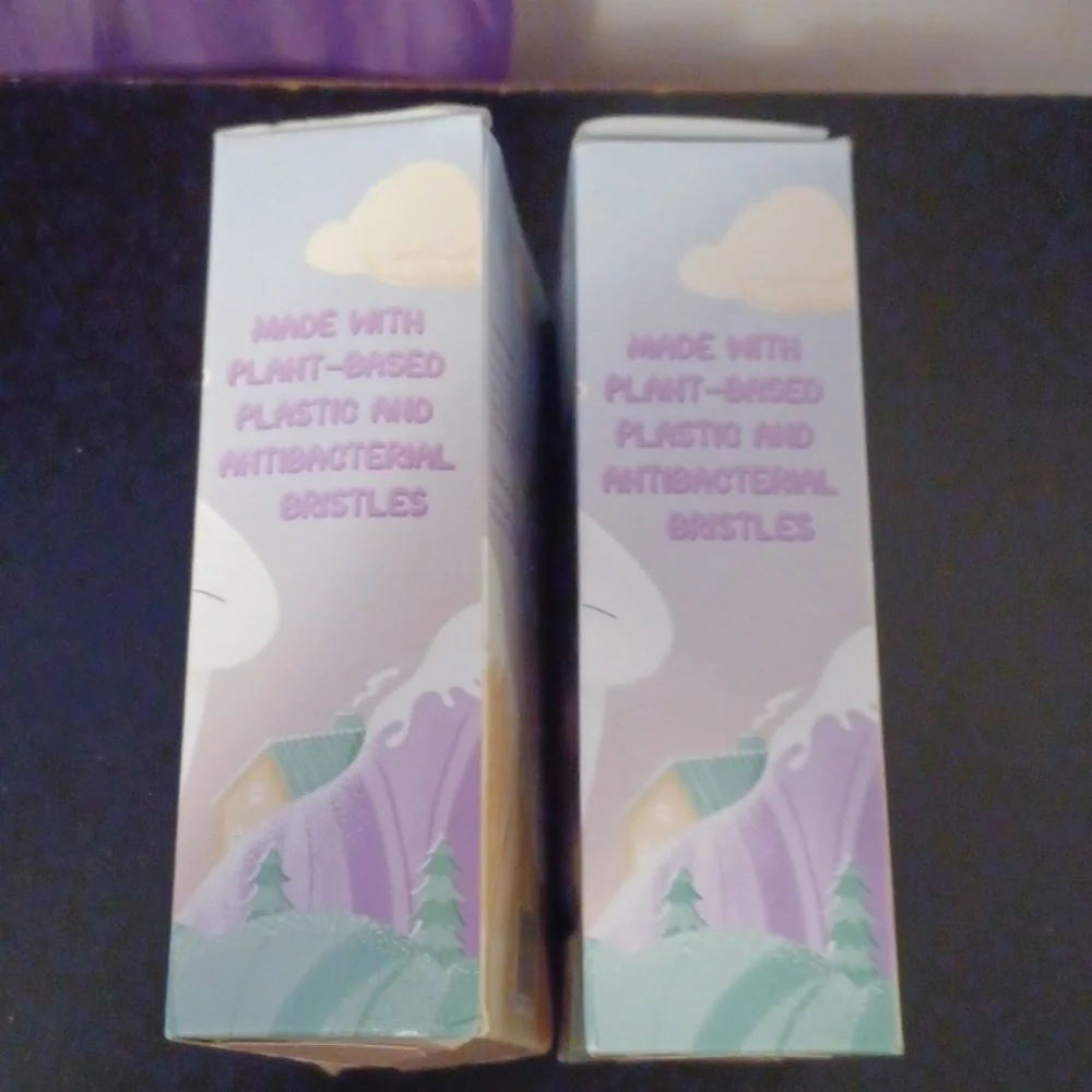 2 New 2-Packs Frost Oral Care Child's Plant Based Manual Toothbrushes